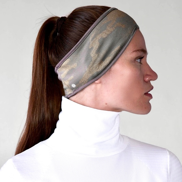 Athleta Accessories Nwt Athleta Flurry Reflective Headband 2 Gold